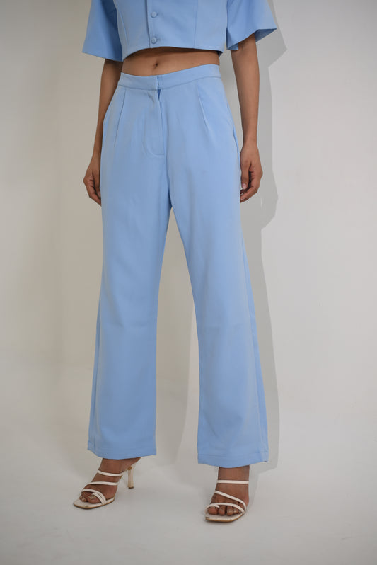 Yuvi - High Rise Straight Trouser