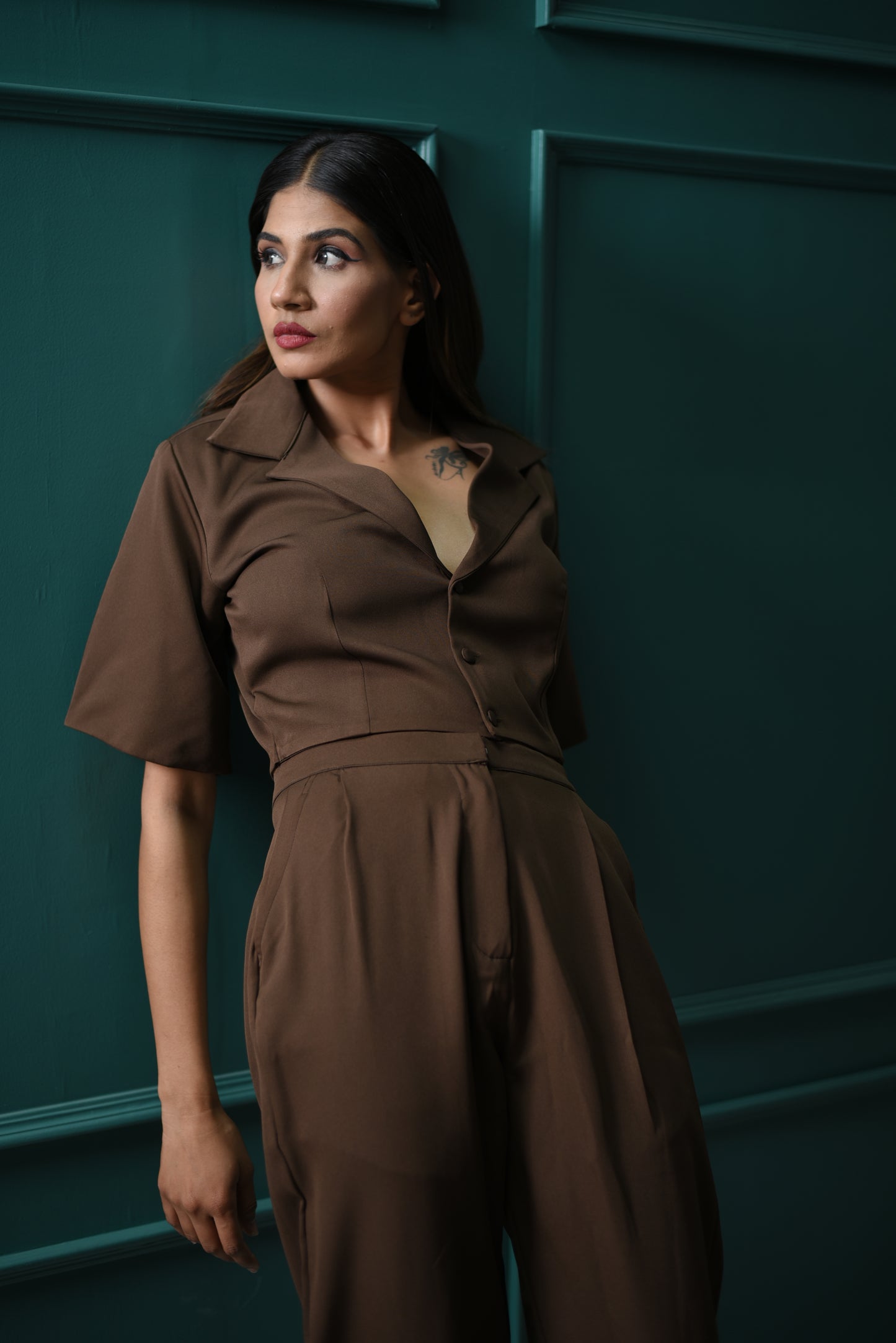 Yuvi - High Rise Straight Trouser