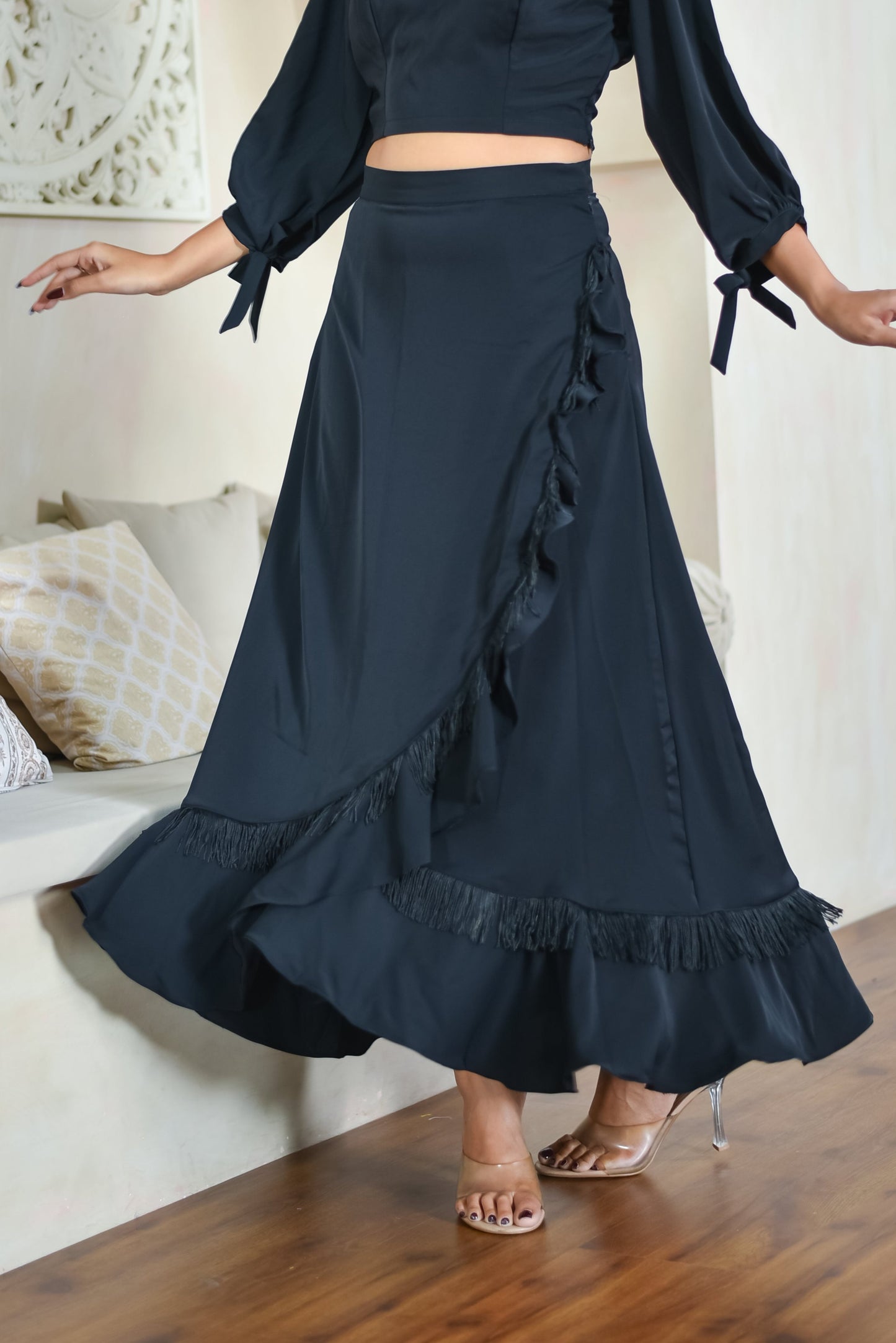 Tulip - Drape Skirt