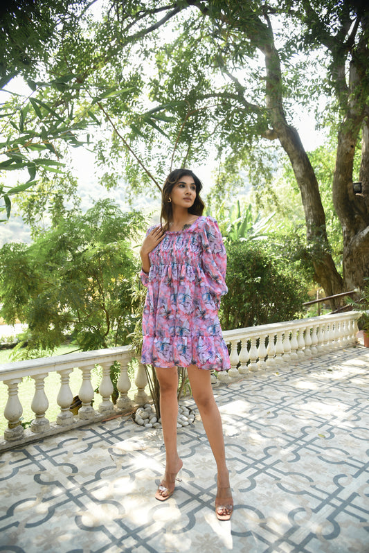 Ayla - Satin Mini Dress