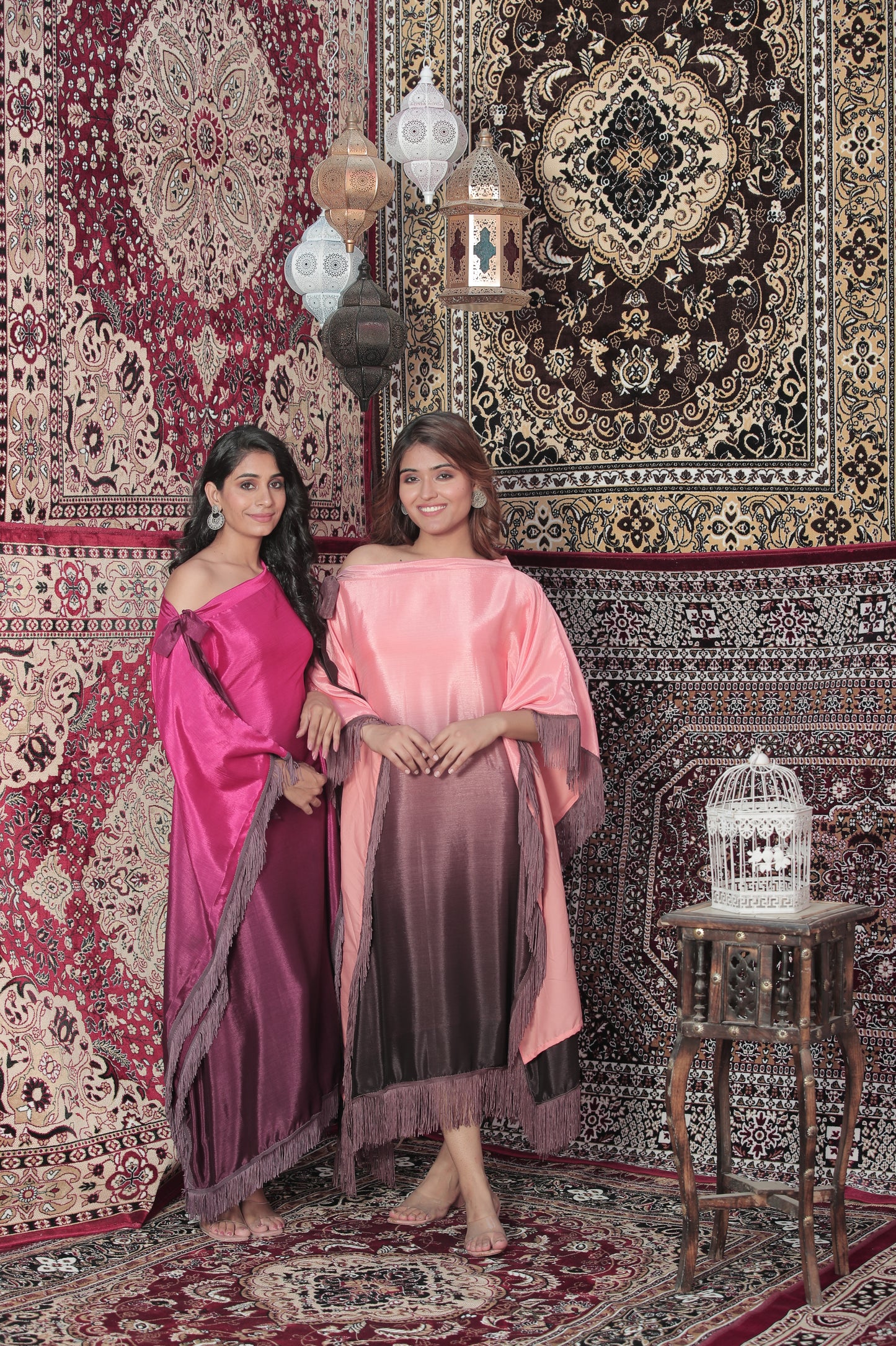 Dark Fuchsia Aumbre Dress