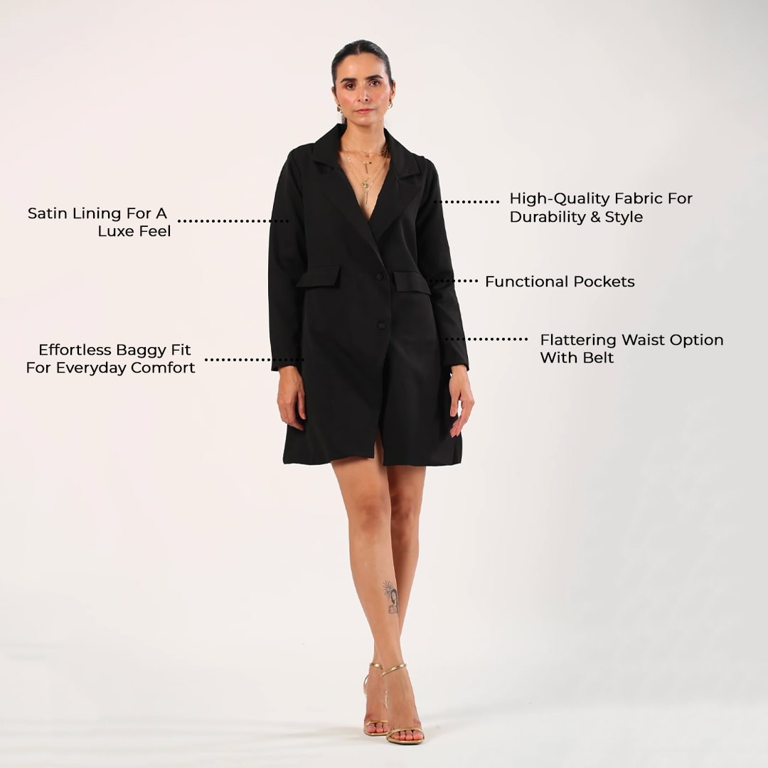 Victoria Baggy Blazer Dress