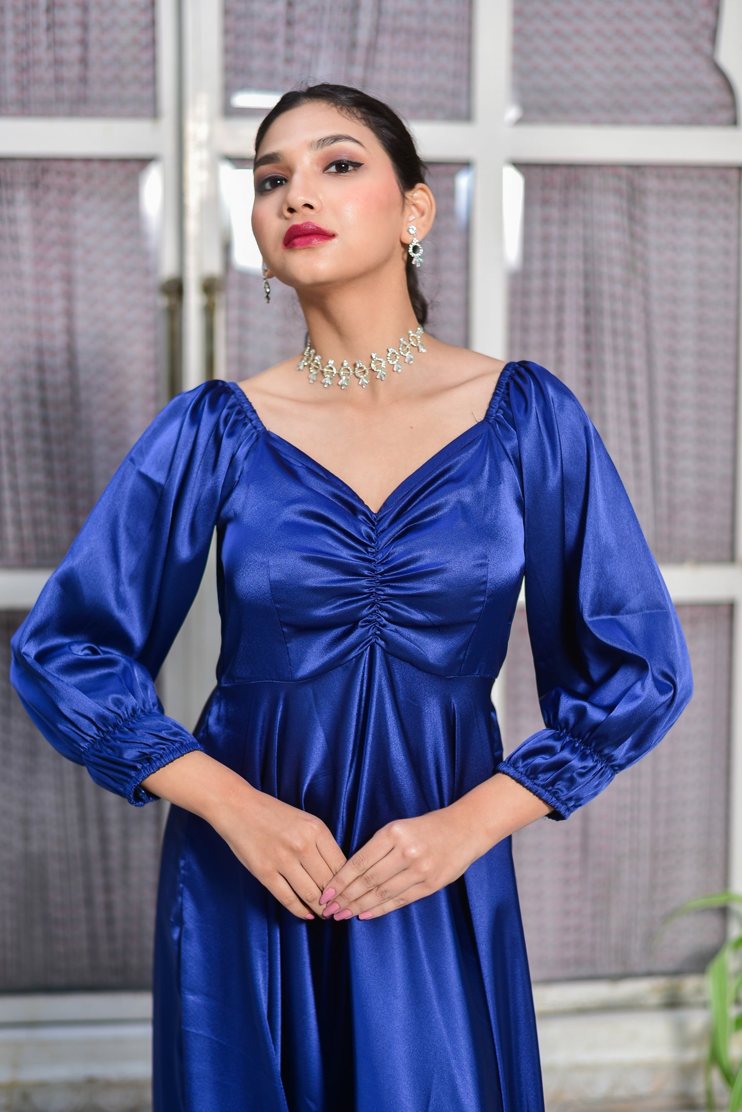 The Velvet Eclipse Dress