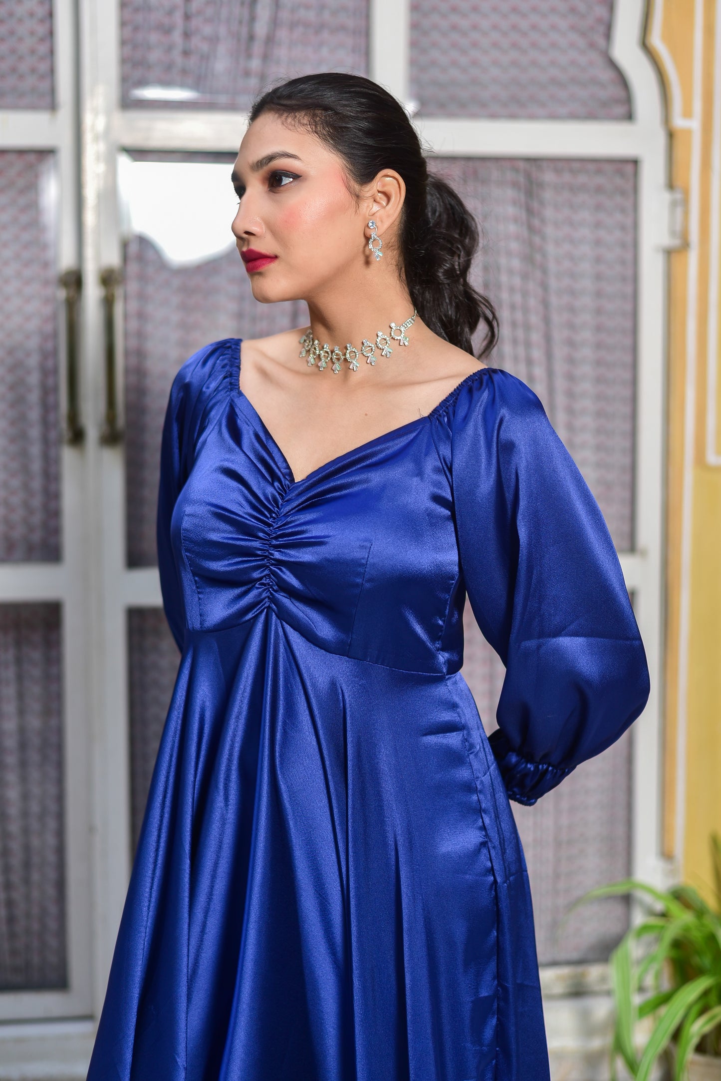 The Velvet Eclipse Dress