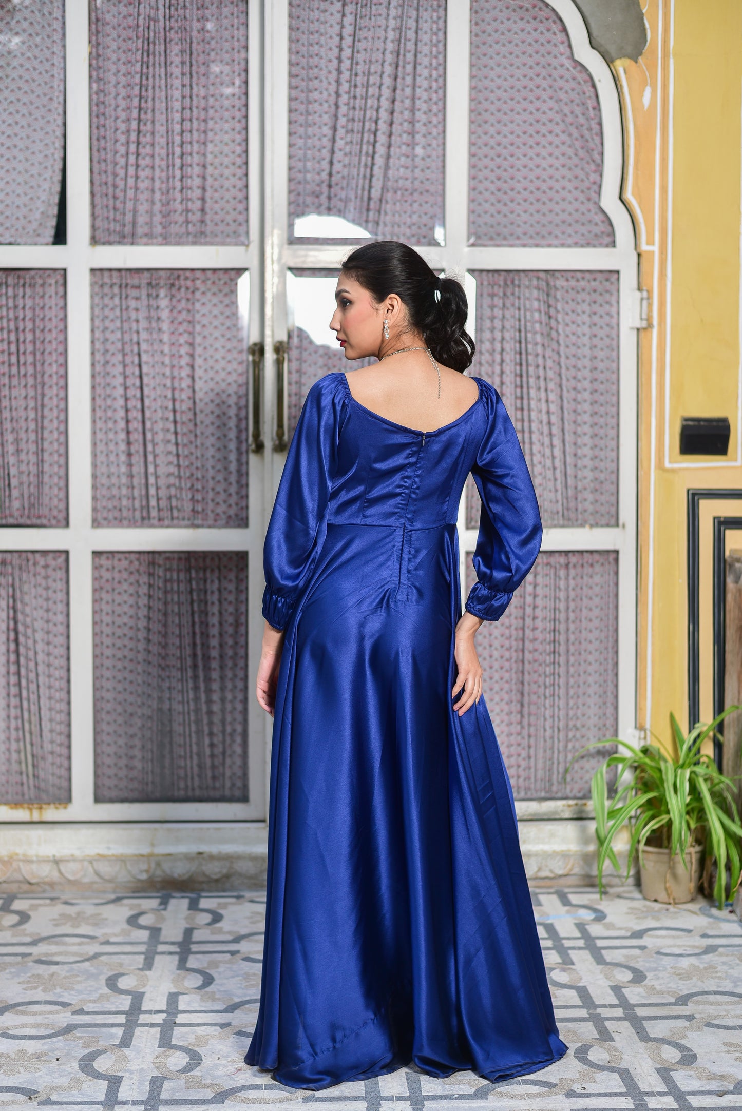 The Velvet Eclipse Dress