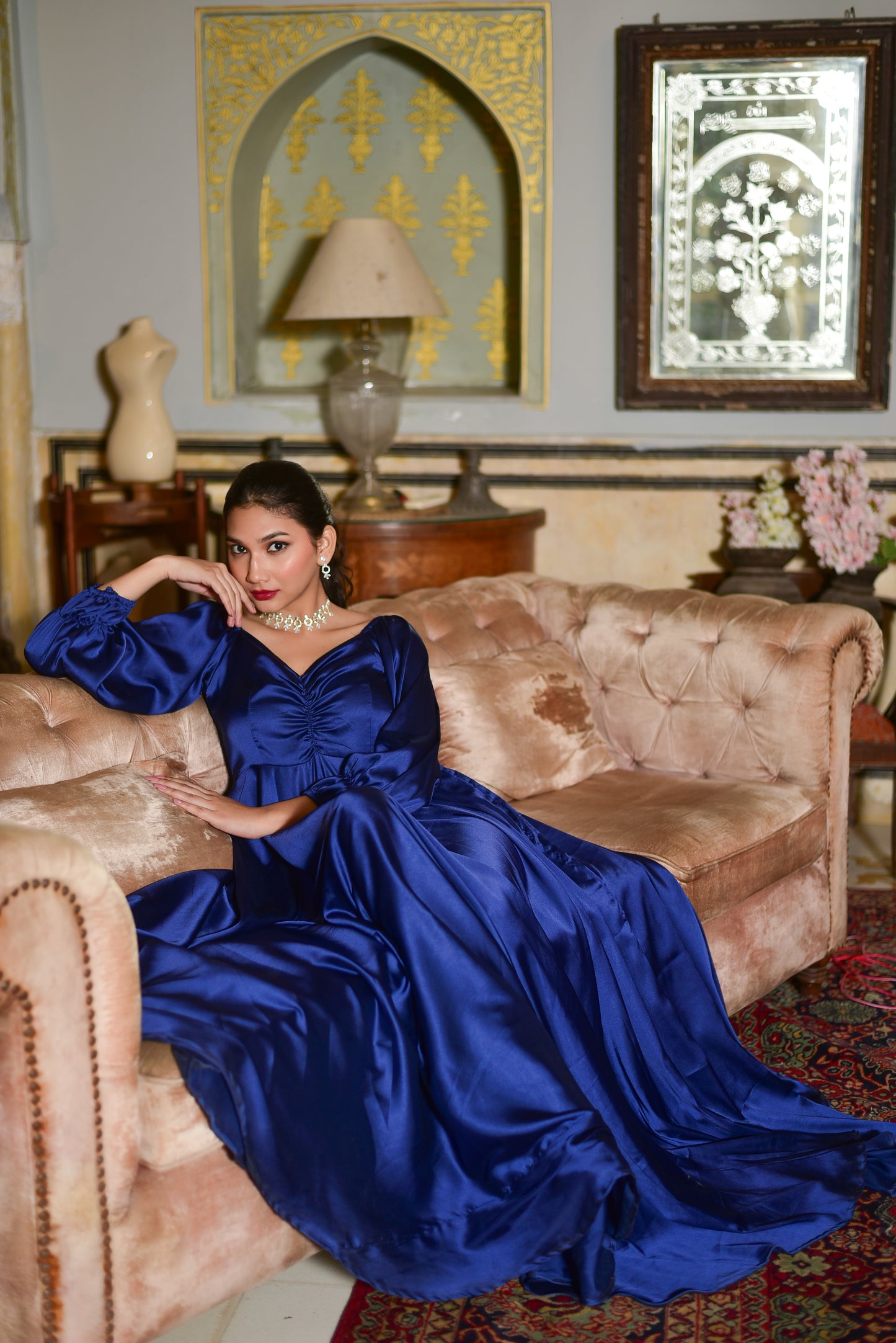 The Velvet Eclipse Dress