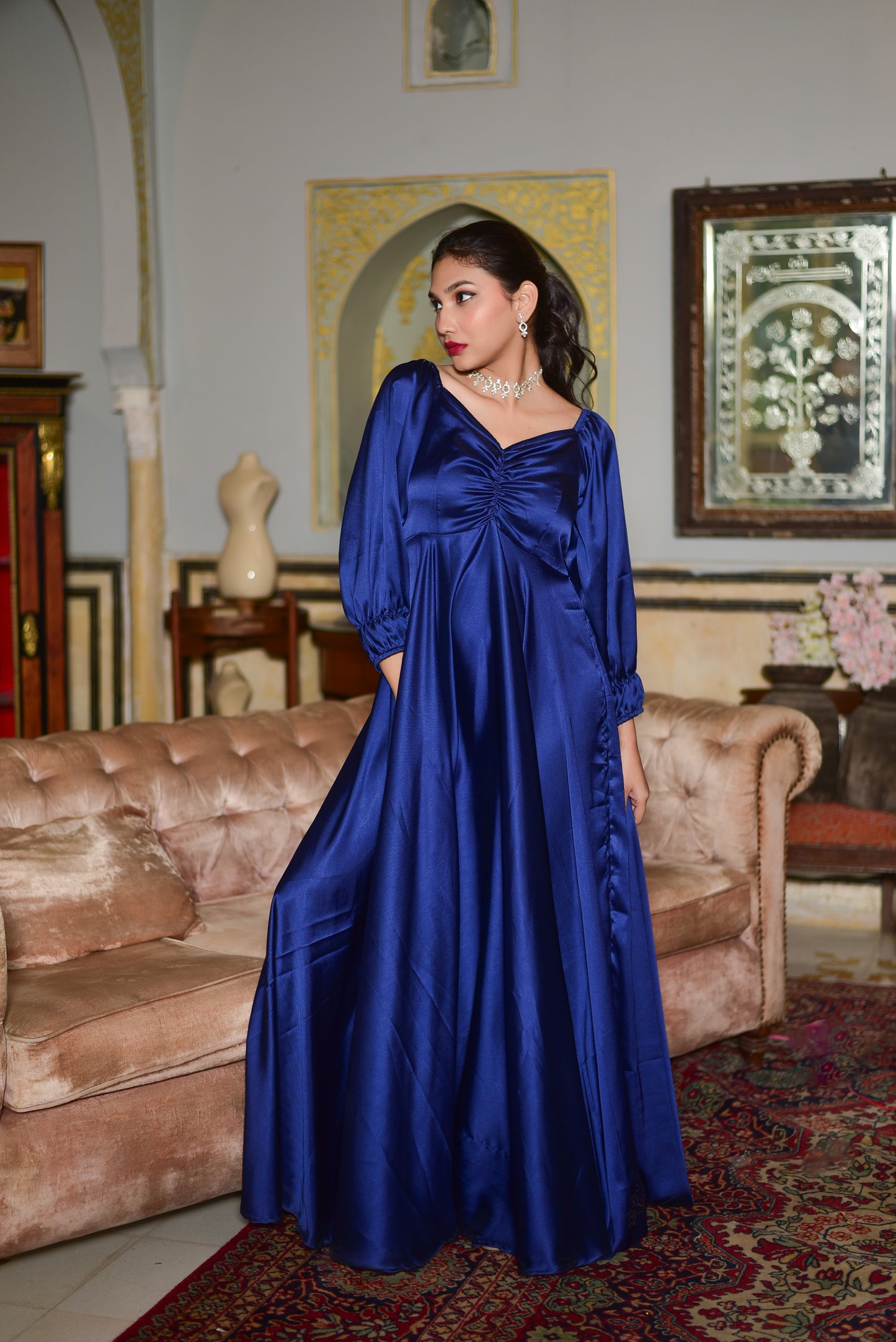 The Velvet Eclipse Dress