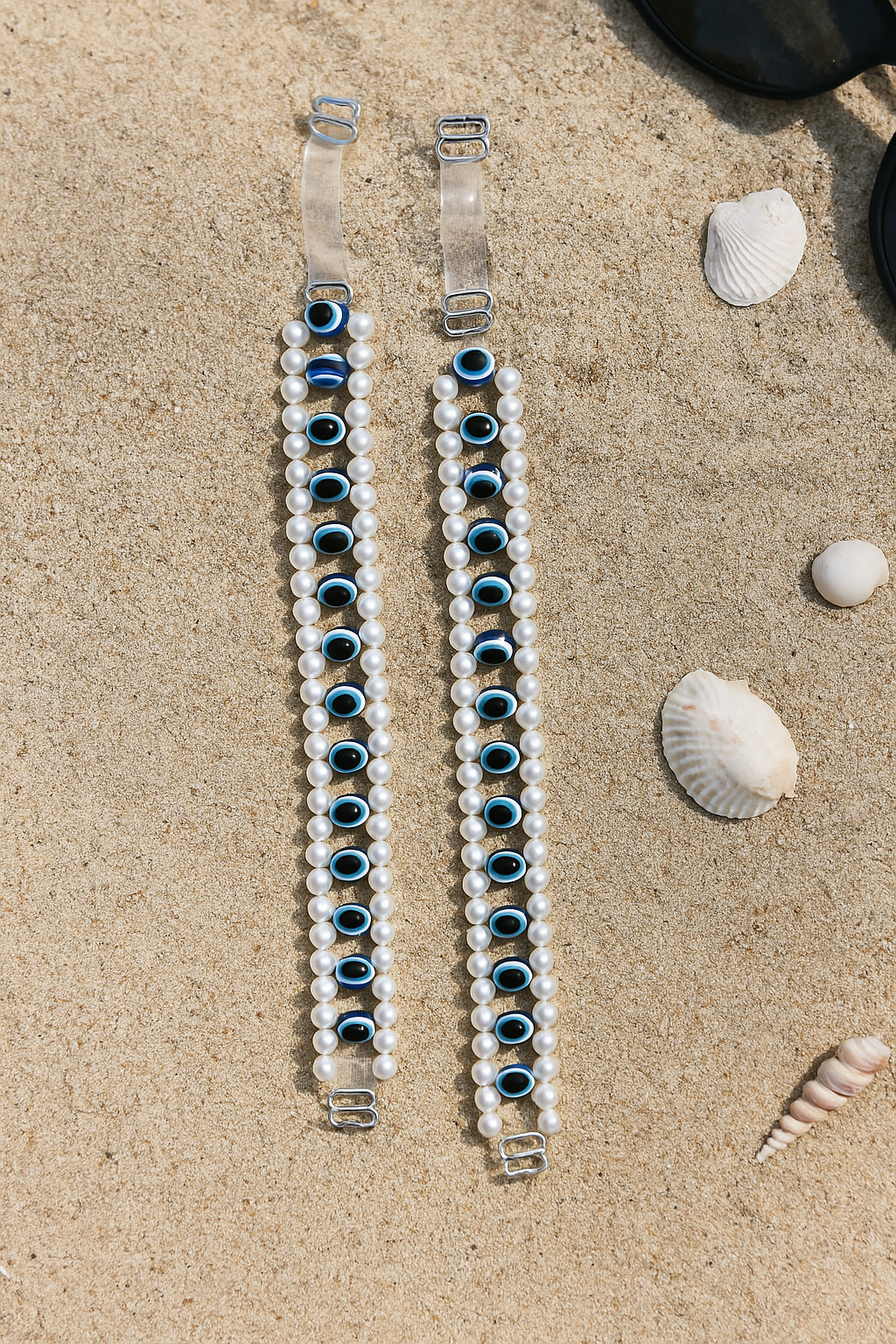 Divine Eye- Handmade Beaded Bra Strap