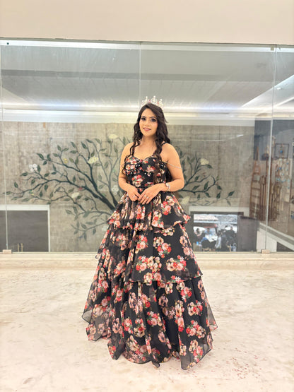 The Noir Fantasy Gown